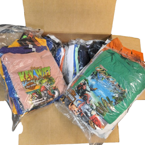 Bulk lot Harley Dealership NWT T-Shirt, Long Sleeve Bundle - Multiple Size & QTY