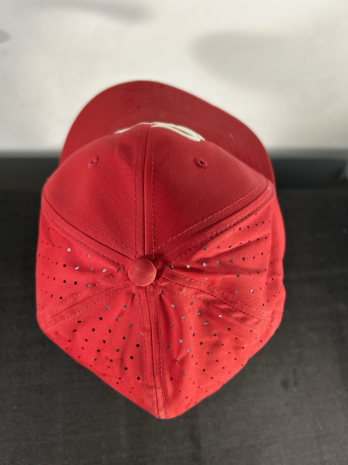 EvoShield Red Baseball Cap Hat SPA Embroidered L/… - image 6