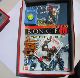 LEGO Bionicle The Quest Board Game w/Instructions & Box Complete 2006