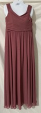 Morilee By Madeline Gardner Jr Bridesmaid Dress Rosewood Sz Jr 16 13213 Maxi