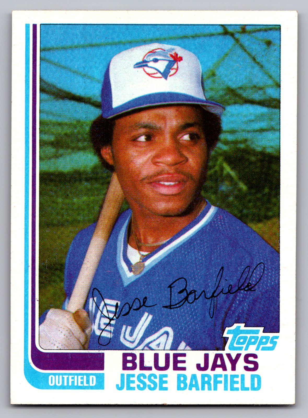 1982 TOPPS TRADED #2T JESSE BARFIELD TORONTO BLUE JAYS ROOKIE