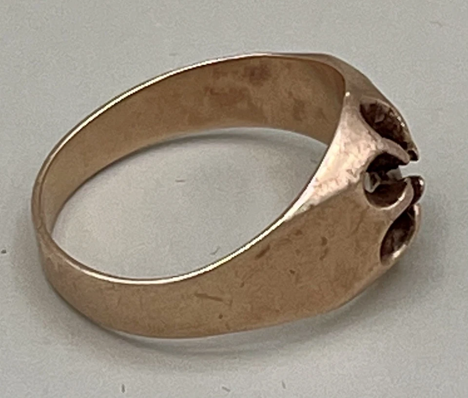 10 Karat Gold Ring Mount or for Scrap - 4.1 Grams Size 8 - Image 4 of 4