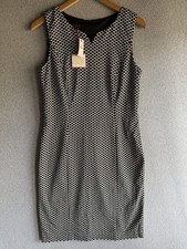 Talbots Dress Womens 8 Abstract Sheath Academia Professional Cocktail Date NWT