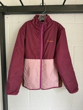 EUC Cotopaxi Jacket Kids SIZE M Teca Calido Insulated Reversible Full Zip Pink