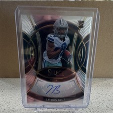 Panini Select 2025 Rookie Signatures Jaydon Blue Cowboys Autograph #RSI-JBE
