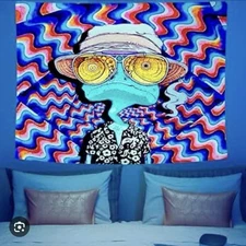 ADDWel Blacklight RANGO Tapestry Fear And Loathing In Las Vegas