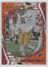 2021 Panini Absolute Rookies Orange Mosaic 99/199 Adetokunbo Ogundeji #155 0n3y