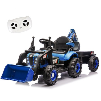 #ad 24V Kids Ride On Tractor Electric Car w Remote Dump Truck 3 Speed Toy $227.99