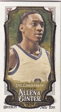 2024 Topps Allen & Ginter MLB n. 221 Rob Dillingham Mini Card Asso Back
