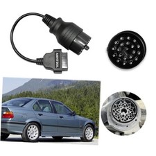 Obd1 To Obd2 Adapter For Bmw 20 Pin Obd2 Connectorfit 20pin For Bmw Vehicle