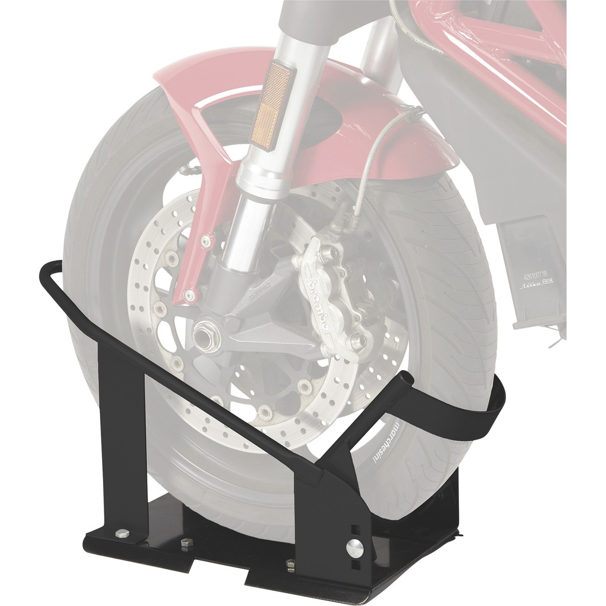 Ultra-Tow Self-Locking Motorcycle Wheel Chock | eBay