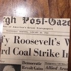 Pittsburgh Post-Gazette Newspaper Wednesday Morning January 20, 1943 — photo 3