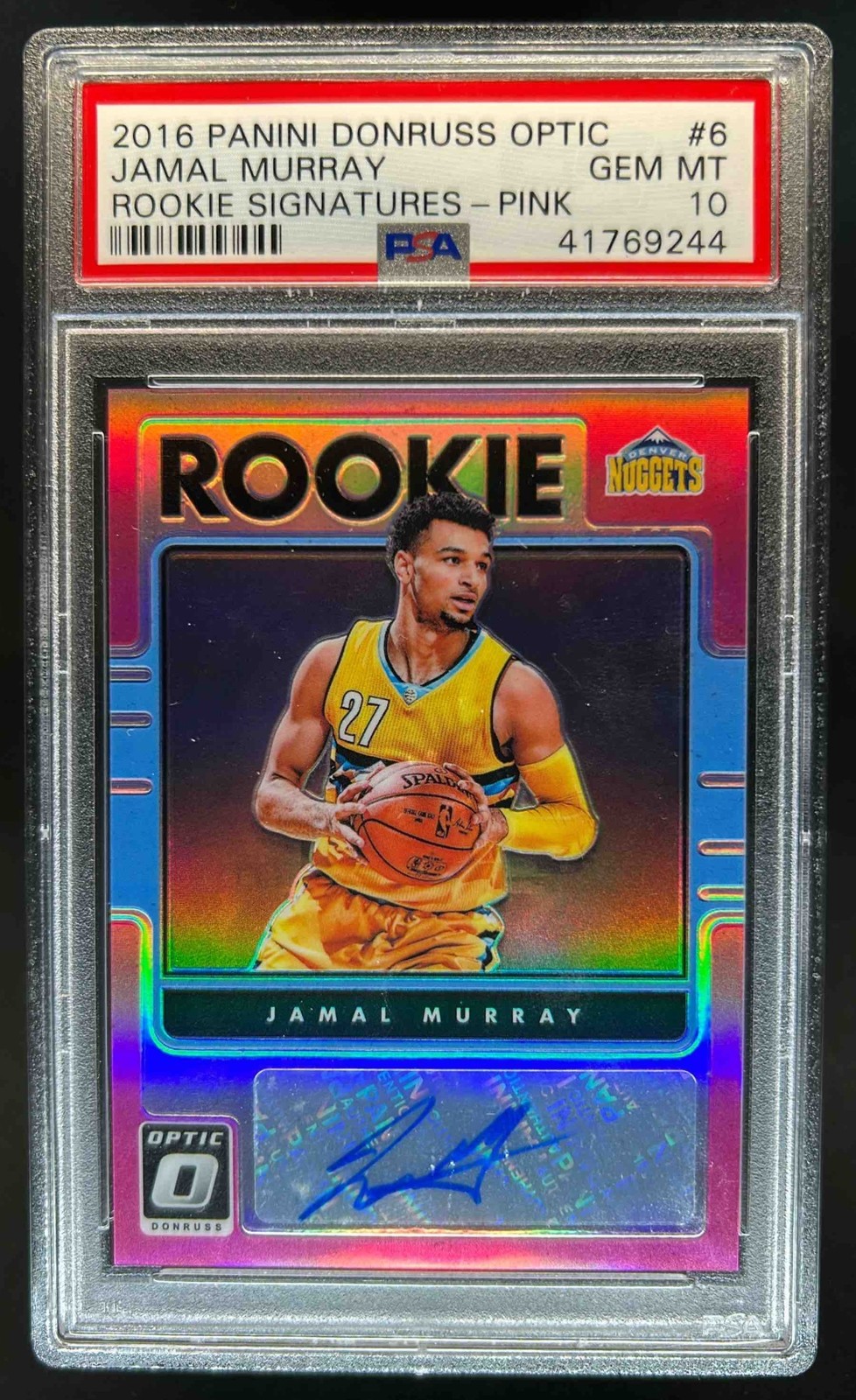 Jamal Murray Rookie Card Picks and Hottest Auctions
