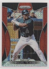 2019 Panini Prizm Tier III Red Mojo Prizm 260/299 Miguel Tejada #211 tj0