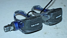 Look Arc Clipless Bicycle Pedals Blue Bikepacking Racing Road Fast USA Shipper:)