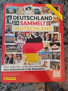 Panini Sticker Sammelalbum Deutschland sammelt Deutschland unvollständig