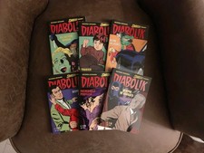 Lotto Fumetti Diabolik Seconda Ristampa #243 247 249 250 251 252