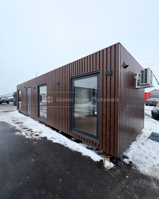 Wohncontainer 11x3,2m PREMIUM modern Tiny House Ferienhaus Mobilheim Modulhaus