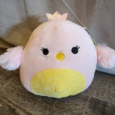Squishmallows 2021 Easter 8” Pink Swan -Harmony Kellytoy New
