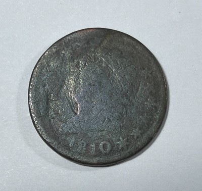 1810 Large 1C (#18616) AG Slightly Bent