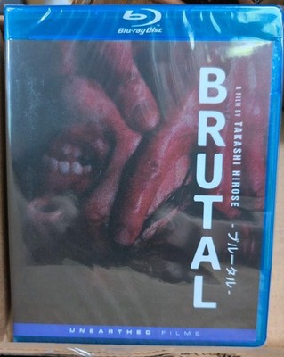 Brutal (Blu-ray, 2017) Takashi Hirose Unearthed Films English Subtitles RegA NEW