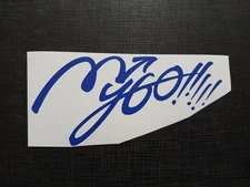MyGO!!!!! BanG Dream Logo J-Rock Band My Go Sticker Vinyl Decal Waterproof!