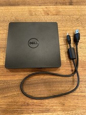 Dell DW316 External USB Slim DVD Drive with car and cable