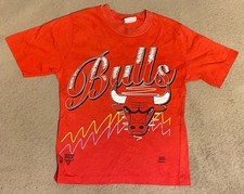 Vintage 90s Chicago Bulls T Shirt Size 4/6 Small Boys Made in USA Single Stitch