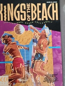 Kings of the Beach Nintendo Video Game (NES, 1990)  Cart Only &bull; Cleaned, Tested 