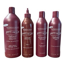 Softsheen Carson Professional Optimum Hair Care Styling Lotion Quick Drying Set4