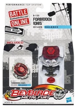 Beyblade Metal Fusion Battle Top Wave 7 B-135 Forbidden Ionis