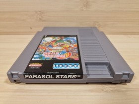 Sistema de entretenimiento Parasol Stars: Rainbow Island II NES Nintendo en caja