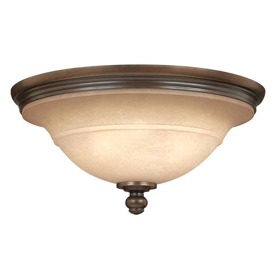 Deckenlampe ANABELL 9 in Bronze 3-flammig Ø45cm Rustikal Lampe Wohnzimmer Flur - Bild 1 von 1