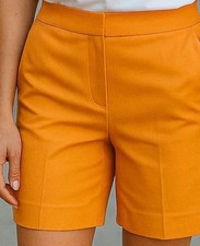 Zack & Rachel - Bike Shorts, No Pockets. Orange Crush, Size 6, Lots Of Stretch 