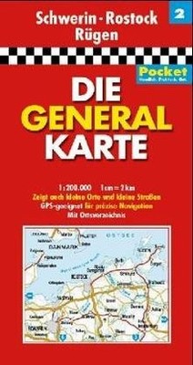 Die Generalkarten Deutschland Pocket, 20 Bl., Bl.2, Schw... | Buch | Zustand gut
