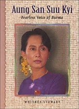 Aung San Suu Kyi : Fearless Voice of Burma Library Binding Whitne