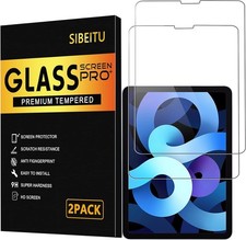SIBEITU 2 Pack Screen Protector for iPad Air 5th 4th Generation 10.9 Inch 2022/2
