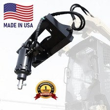 ES HD Auger Head Skid Steer Loader Universal Quick Attach MADE IN USA WE SHIP