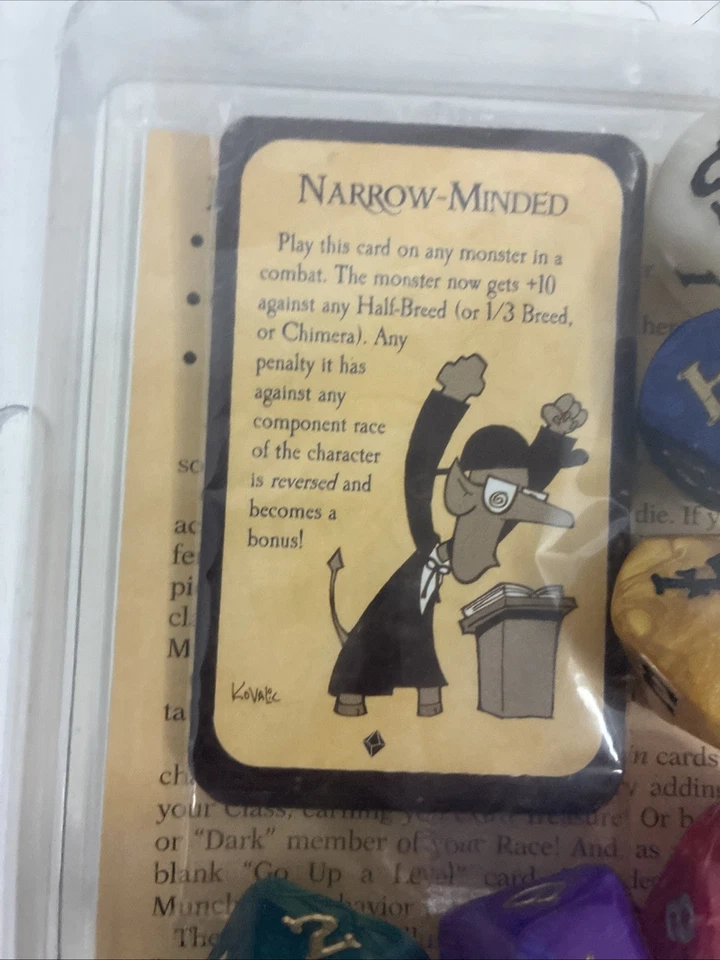 Steve Jackson Munchkin Dice (6) Brand New Sealed - Image 4 of 4