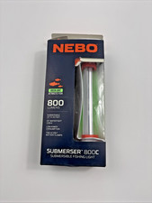 NEBO Submersible LED Fishing Light 800 Lumens Waterproof Green 360 Lighting 12V