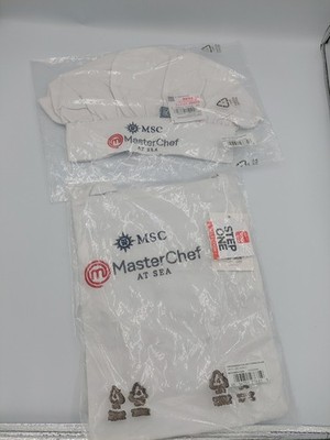 Offizielles MSC MasterChef at Sea Set - Erwachsene Schürze & Kochmütze - Siggi Italien 