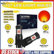 3157 T20 Led Brake Light Safety Tail Stop Parking Bulb Light Bright Red 2-20x 3157 T20 Led Brake Light Safety Tail Stop Parking Bulb Light Bright Red 2-20x