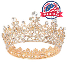 Coronas Para Quincea eras Torta De Bodas Doradas Tiara Reina Del Baile Corona