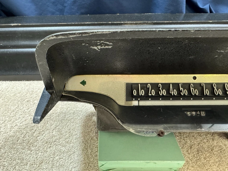 ~1~VINTAGE~OEM~ 1957 MERCURY TURNPIKE CRUISER/MONTEREY/MONTCLAIR VELOCÍMETRO ~ Foto 3 de 4