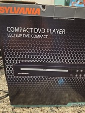 Sylvania Compact DVD Player SDVD1041C With Remote T 