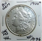 1900-0  MORGAN SILVER DOLLAR FROM ORIGINAL BANK BAG GEM BU US MINT #1096