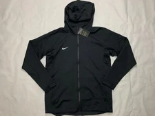 Nike Dry Showtime Thermaflex Full Zip Hoodie Men's Large Jacket CQ0311 Black