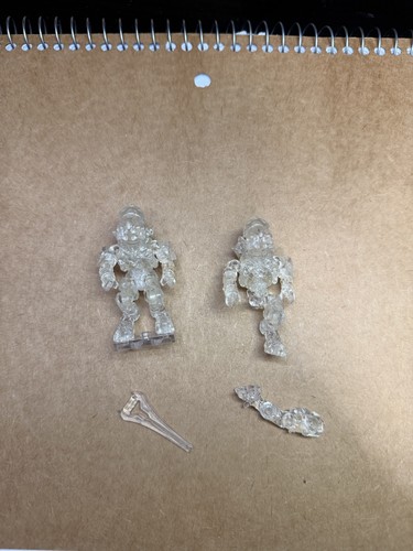 Mega Bloks Construx Halo Echo Series Active Camo Arbiter Figure and partial fig