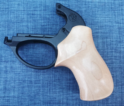 CUSTOM RUGER LCR GRIPS LCR-X  TWO FINGER PALM SWELL NICE GIFT MAPLE WOOD # 1