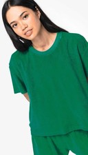 Umweltfreundliches Damen-T-Shirt aus Frottee ...